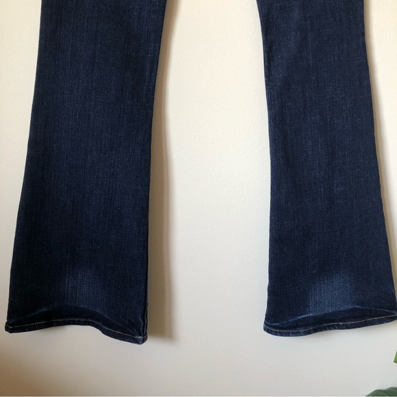 Abercrombie & Fitch ‘Madison’ Y2K low rise dark wash flared jeans - size 2 / 26 - Picture 6 of 15